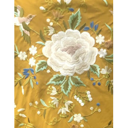 mantón de manila oro colores