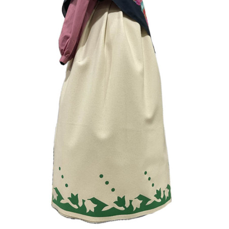 REFAJO FLOCADO  BEIGE VERDE