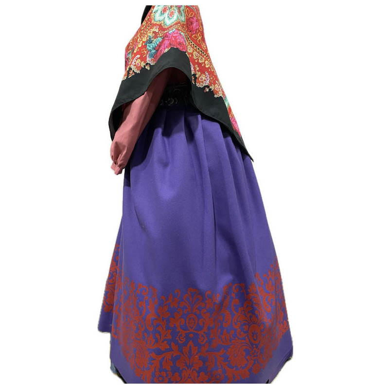 REFAJO PINTADO MORADO ROJO