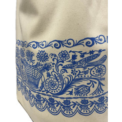 REFAJO PINTADO BEIGE AZUL