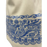 REFAJO PINTADO BEIGE AZUL