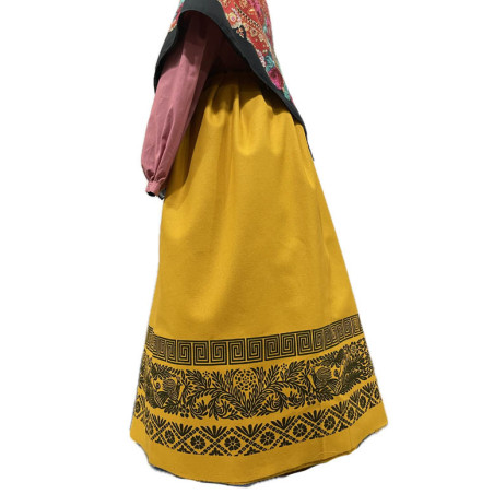 REFAJO PINTADO MOSTAZA NEGRO GRIEGA