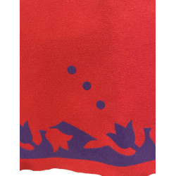 REFAJO FLOCADO ROJO MORADO