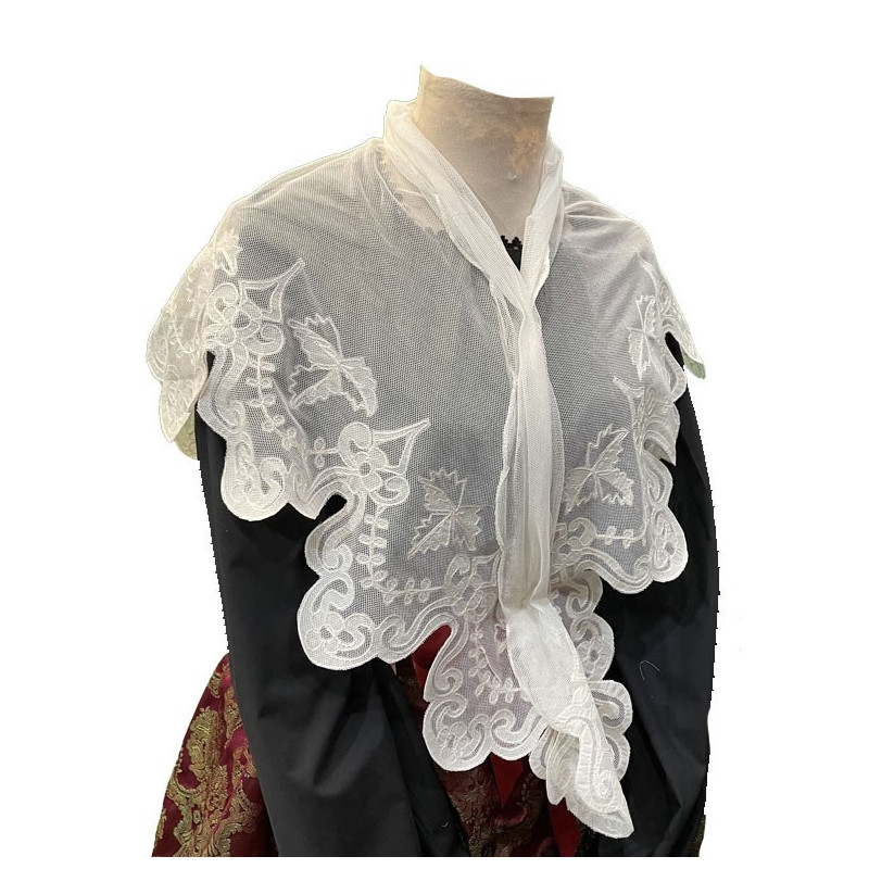 bobiné tul y batista hojas