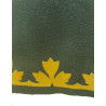 CORTE DE REFAJO VERDE FLOCADO AMARILLO