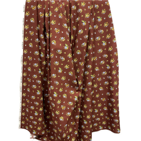 TELA DE ALGODÓN FLORES  CALDERO