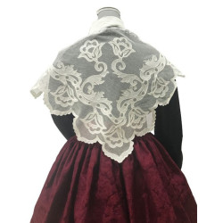 bobiné tul y batista  tulipanes