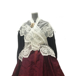 bobiné tul y batista  tulipanes