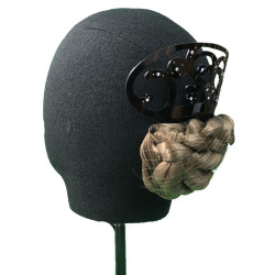 peineta imitación carey brillo