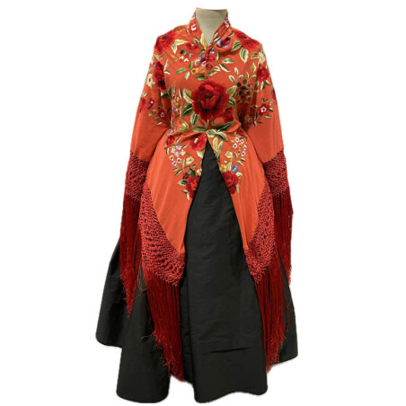 MANTÓN DE MANILA CORAL COLORES