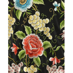 MANTÓN DE MANILA NEGRO COLORES