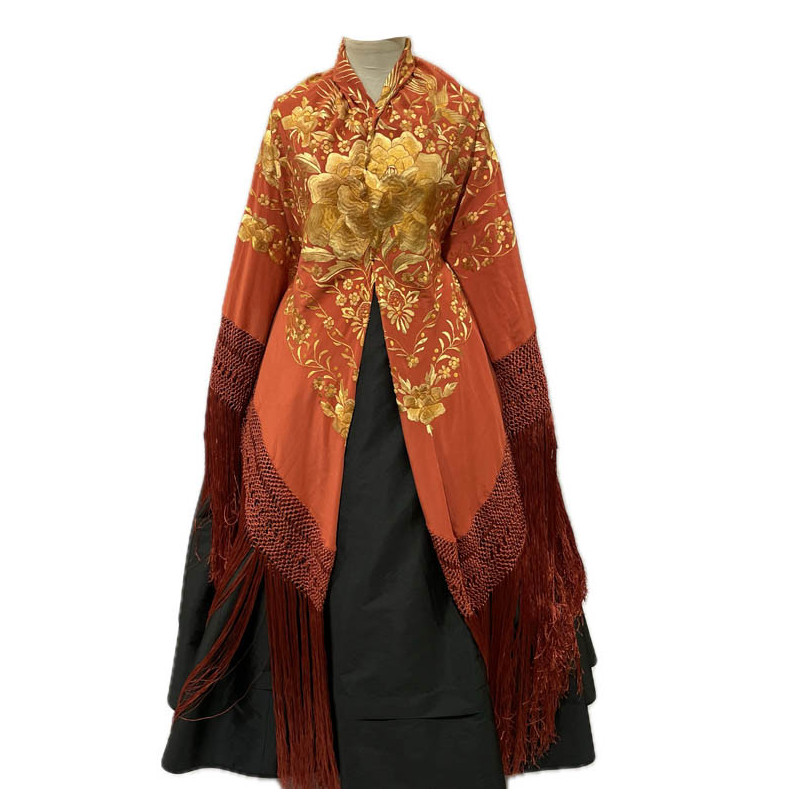 MANTÓN DE MANILA CALDREO OCRES