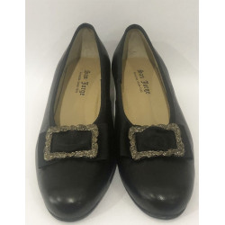 zapato hebilla negro