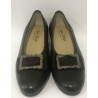 zapato hebilla negro