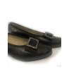 zapato hebilla negro