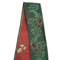 CINTA VERDE BOTELLA ROJO