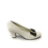 zapato hebilla blanco