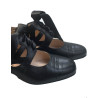 ZAPATO ABOTINADO PIEL NEGRO