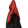 MANTÓN SEDA ROJO NEGRO