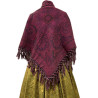 MANTÓN ALFOMBRADO FUCSIA