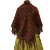 MANTÓN ALFOMBRADO MARRÓN-CALDERO