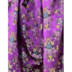 TELA LABRADA FUCSIA COLORES