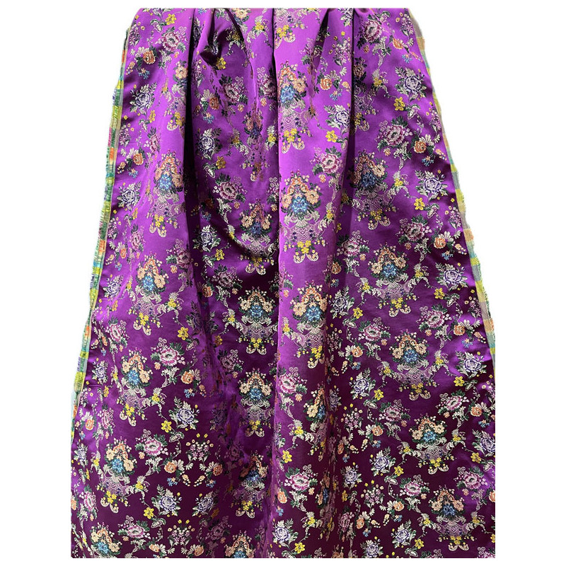 TELA LABRADA FUCSIA COLORES