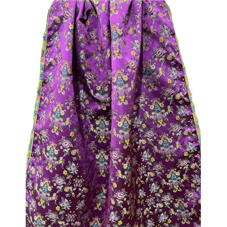 TELA LABRADA FUCSIA COLORES