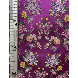 TELA LABRADA FUCSIA COLORES