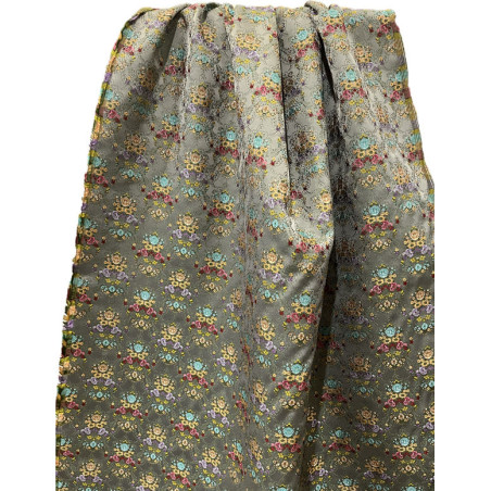 TELA LABRADA GRIS  COLORES