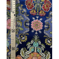 TELA LABRADA AZULÓN COLORES