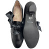 ZAPATO NEGRO TROQUELADO BAJO