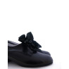 zapato liso tacón bajo