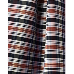 TELA CUADROS AZUL MARINO-BLANCO-ROJO