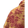 MANTÓN DE SEDA  ORO-FUCSIA