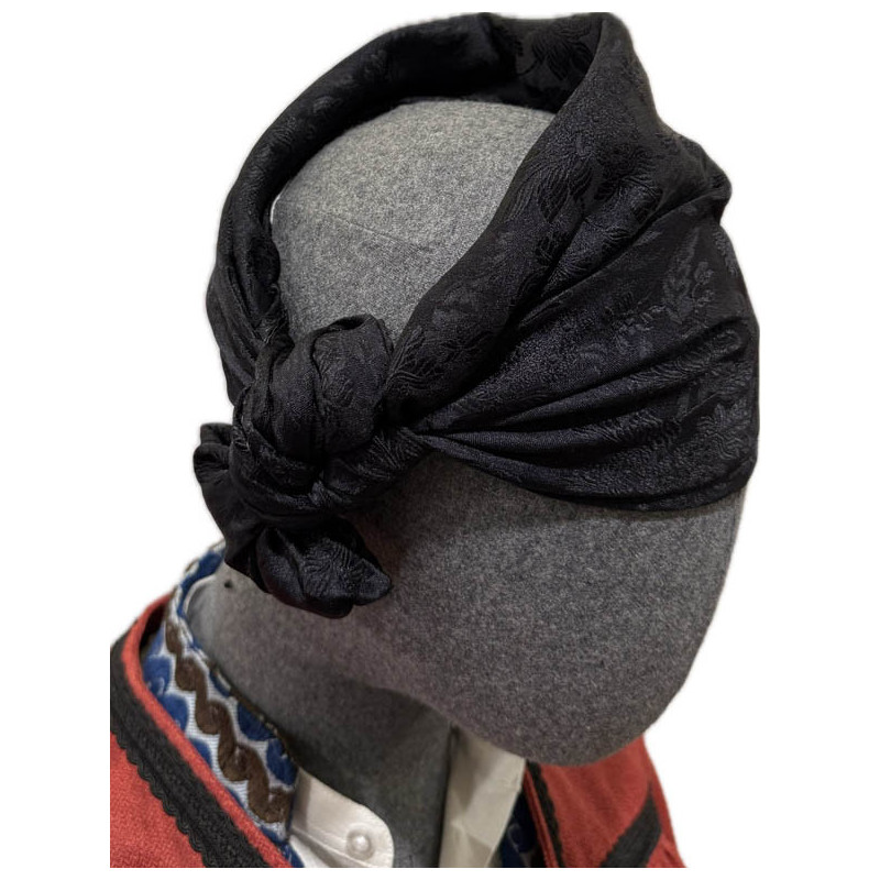 PAÑUELO SEDA NEGRO