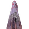 MANTÓN DE MANILA LILA-FUCSIA