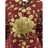 MANTÓN DE MANILA GRANATE-ORO