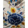 MANTÓN DE MANILA BLANCO-AZUL