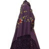 MANTÓN DE MANILA MORADO-COLORES