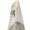 MANTÓN DE MANILA BLANCO-BLANCO
