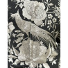 MANTÓN DE MANILA NEGRO-PLATA