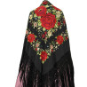 MANTÓN DE MANILA NEGRO-COLORES