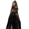 MANTÓN DE MANILA NEGRO-COLORES
