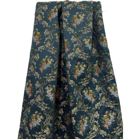 TELA  AZUL VERDE COLORES