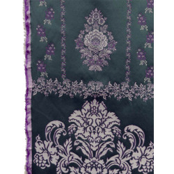 TELA GRECA AZUL AGUA MORADO