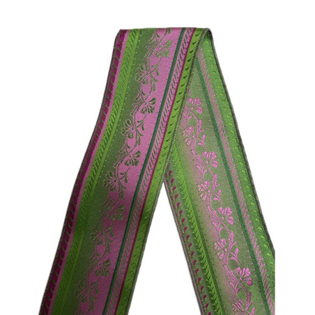 CINTA VERDE-FUCSIA