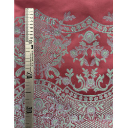 TELA GRECA CORAL TURQUESA