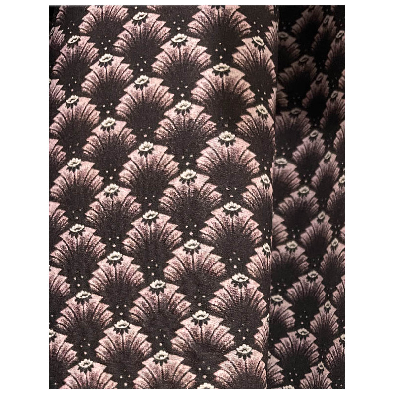 TELA ALGODÓN CONCHAS LILAS