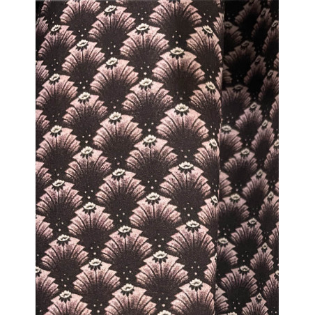 TELA ALGODÓN CONCHAS LILAS